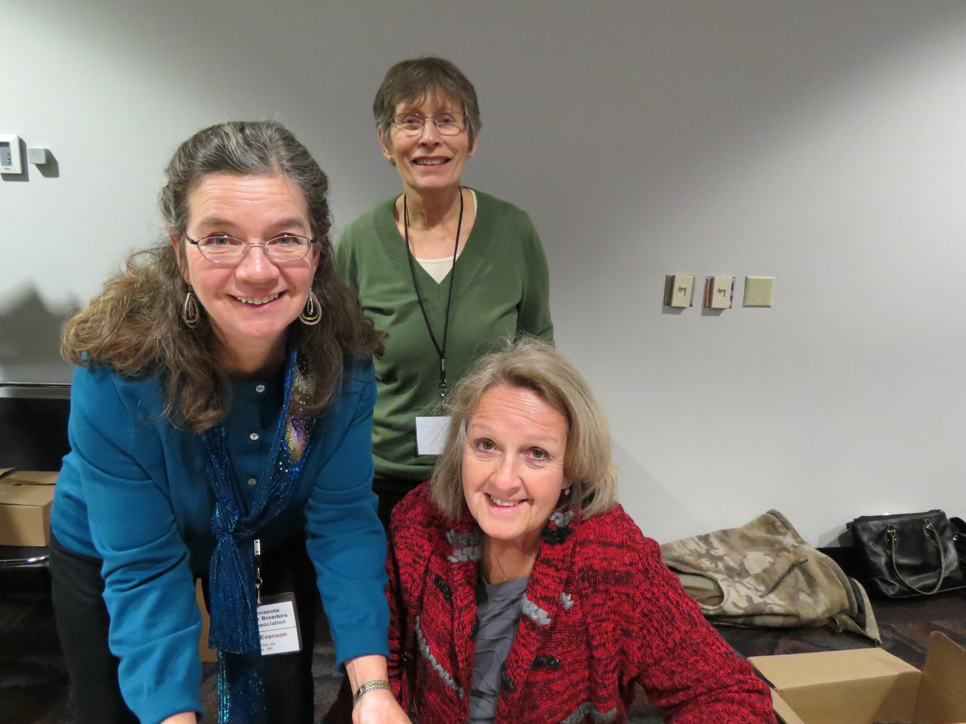 Time with great friends Daphne Evenson, Eileen Byrne and Rita Prodzinski
